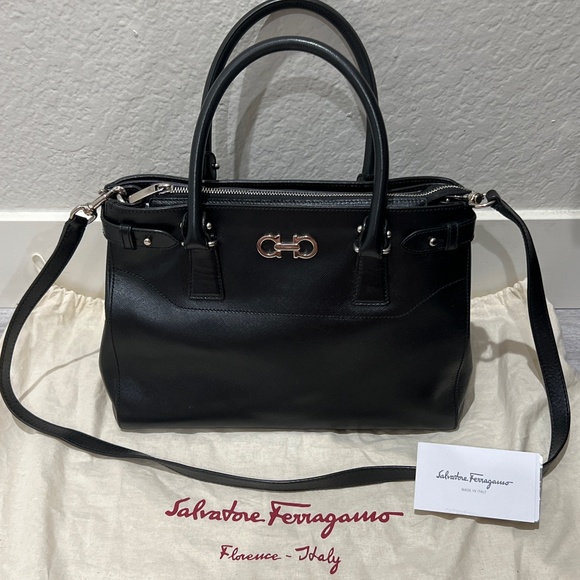 Salvatore Ferragamo Handbags - Salvatore Ferragamo Batik Handbag